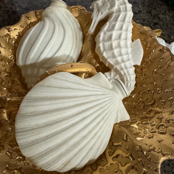 Vintage beach, seashells and seahorse nautical, string light set - Picture 8 of 8